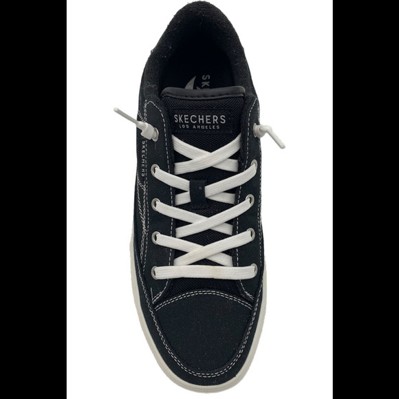Skechers Arch Fit Washable Canvas Slip-On Arcade Black - Wide - Picture 3 of 3